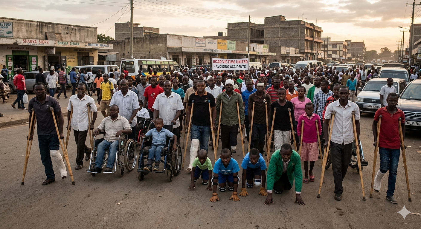 Final Assembly of the Road Victims United March