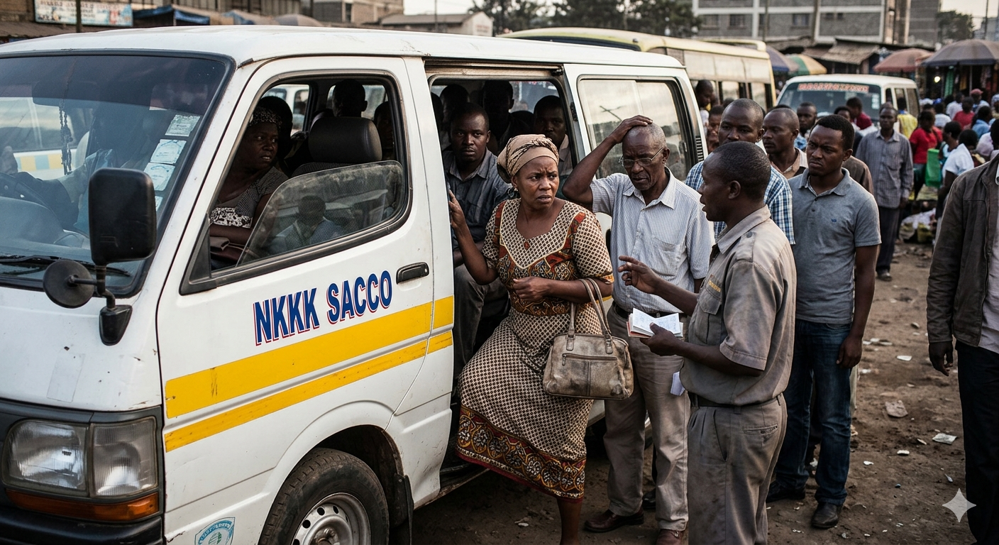 Passengers Boarding a Vulnerable Transit Vehicle
