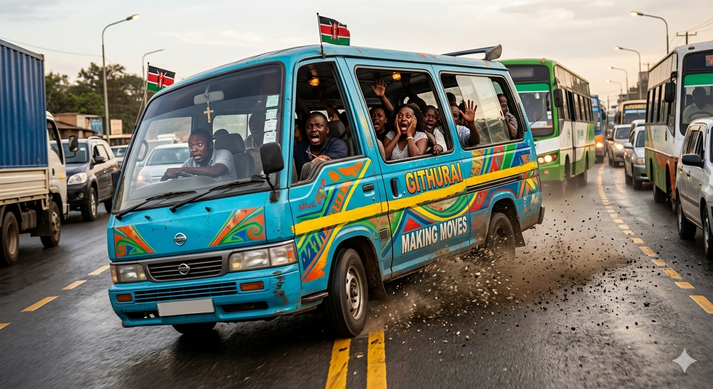 Public Transport Matatu Operating Recklessly